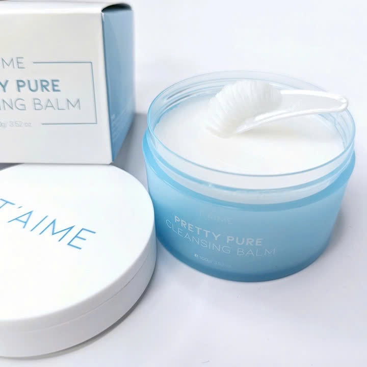 T26_  (Date t8/2027) Sáp Tẩy Trang T'AIME PRETTY PURE CLEANSING BALM 100gr