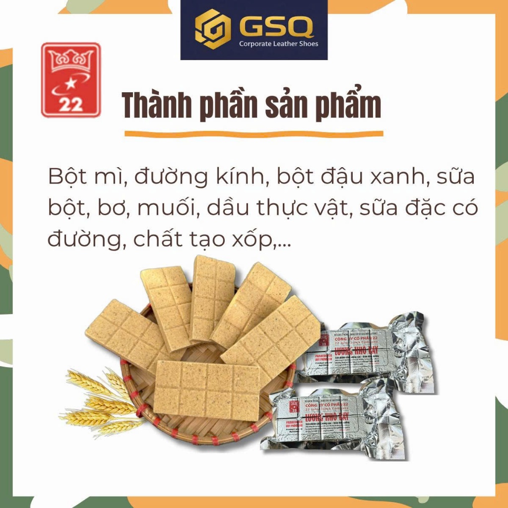 Lương Khô Bay Hộp 700g Lương Khô QĐ Thơm Ngon Dinh Dưỡng