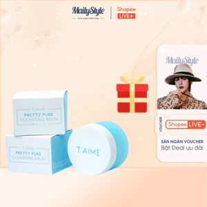 T26_[KÈM QUÀ] (Date t8/2027) Sáp Tẩy Trang T'AIME PRETTY PURE CLEANSING BALM 100gr