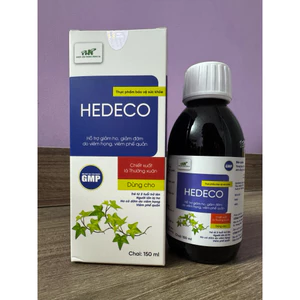HEDECO (Chai 150ml) Cao La Thường Xuân -Hỗ trợ giảm Đờm Ho, Hen Vm Phế Quản