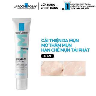 Kem dưỡng giảm mụn nhanh 8 giờ La Roche-Posay Effaclar Duo+ M 40ml (cosme)