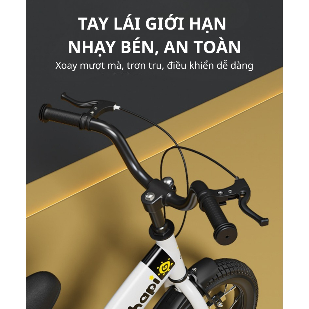 {XĐ-90 TẶNG KÈM BƠM TAY }XE Đạp Cho Bé Có Thể Gập Lại Đủ Size 12-16 inh ,Xe Đạp Có Phanh Kép An Toàn Cho Bé
