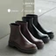 Giày Zip Chunky Boots Lemans Black + Brown ZB02.3 Khoá hậu YKK - Da bò nguyên tấm - Đế Chunky cao su đúc 4cm BH 24T