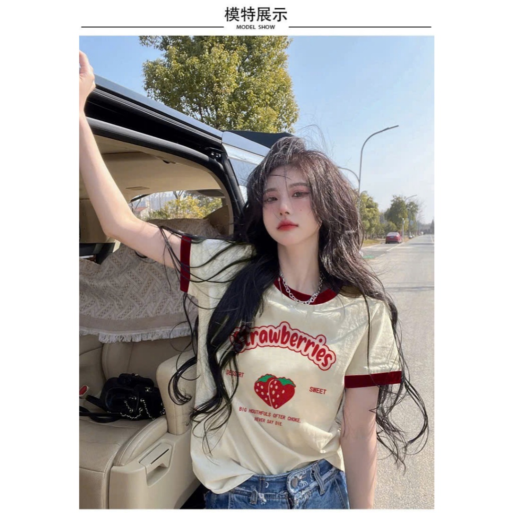 Áo thun nữ dáng vừa mặt hè mát mẻ JULY FASHION, Áo thun cotton nữ, chất 2c dày dặn thấm mồ hôi, mặc mát