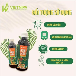 Nước Màu Dừa Nước Vietnipa (150g & 365g ) Ướp Kho Chuẩn Vị, Màu Cánh Gián Đẹp Dinh Dưỡng Cho Bữa Ăn Nhà - Natural Market