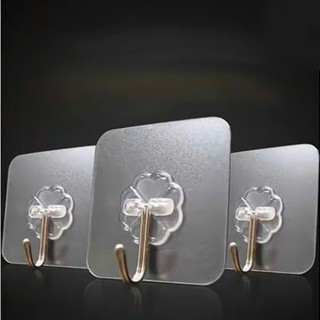 Móc Dán Tường Trong Suốt Siêu Dính || Móc Dán Tường Chịu Lực Tốt, Chắc Chắn