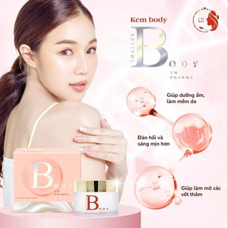 Kem Dưỡng Body Retinol Body Pharma – Dưỡng Ẩm, Làm Sáng Da, Chăm Sóc Da Mềm Mịn,Tặng Tẩy Da Chết