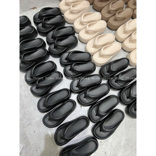 Sẵn Mieo Shoes - Dép Bánh Mì Kẹp Nhựa Cao Su Cao Cấp QC D2646 D2647 D2648 D2700