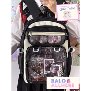 BaLo (XINHXINH) [ORDER] Balo Nam Nữ Lớn Đơn Giản Chống Nước BL371