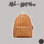 ⚡️[Hight Quality] Balo Nam Nữ M1 M Star1 Brown Backpack - Điểm Nhấn Chữ Phối Tag Chân Cún Cao Cấp Loại 1