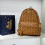 ⚡️[Hight Quality] Balo Nam Nữ M1 M Star1 Brown Backpack - Điểm Nhấn Chữ Phối Tag Chân Cún Cao Cấp Loại 1