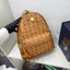 ⚡️[Hight Quality] Balo Nam Nữ M1 M Star1 Brown Backpack - Điểm Nhấn Chữ Phối Tag Chân Cún Cao Cấp Loại 1