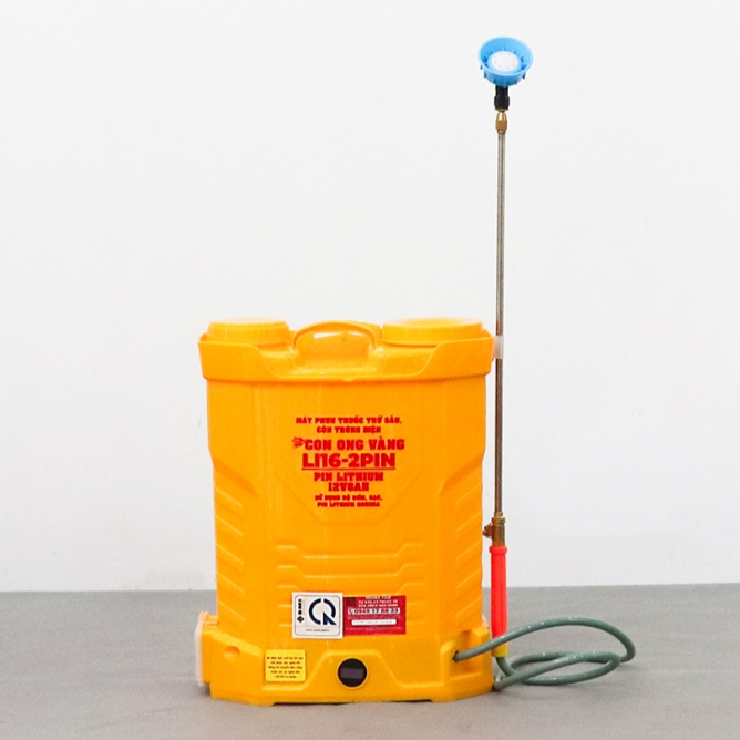 Bình Xịt Côn Trùng Con Ong Vàng Li16-2P 16L PlN Oshima - Chính Hãng Bảo Hành 12 Tháng