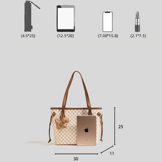 Túi xách công sở nữ Tote GIRRYA M44 - Túi xách da bản to size 30cm đựng vừa laptop máy tính bảng mẫu mới 2025