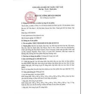 Sữa HK Queen SI – Thức uống dinh dưỡng tiện lợi, hỗ trợ bổ sung năng lượng mỗi ngày