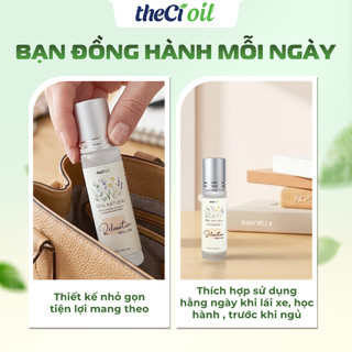 Lăn tinh dầu thư giãn thiên nhiên giúp ngủ ngon, giảm căng thẳng, hương oải hương & cam ngọt dịu nhẹ