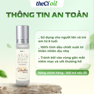 Lăn tinh dầu thư giãn thiên nhiên giúp ngủ ngon, giảm căng thẳng, hương oải hương & cam ngọt dịu nhẹ