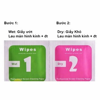 Khăn lau vệ sinh đa năng dành cho điện thoại , máy tính bảng , laptop tẩm cồn diệt khuẩn
