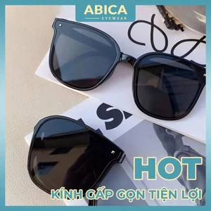 Kính râm mát gấp gọn phong cách Hàn Quốc mắt kính chống tia bức xạ bảo vệ mắt thời trang nữ nam giá rẻ ABICA 288