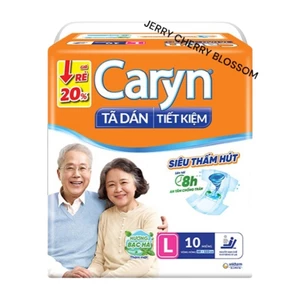Tã dán Caryn siêu thấm ngày và đêm size L 10 miếng