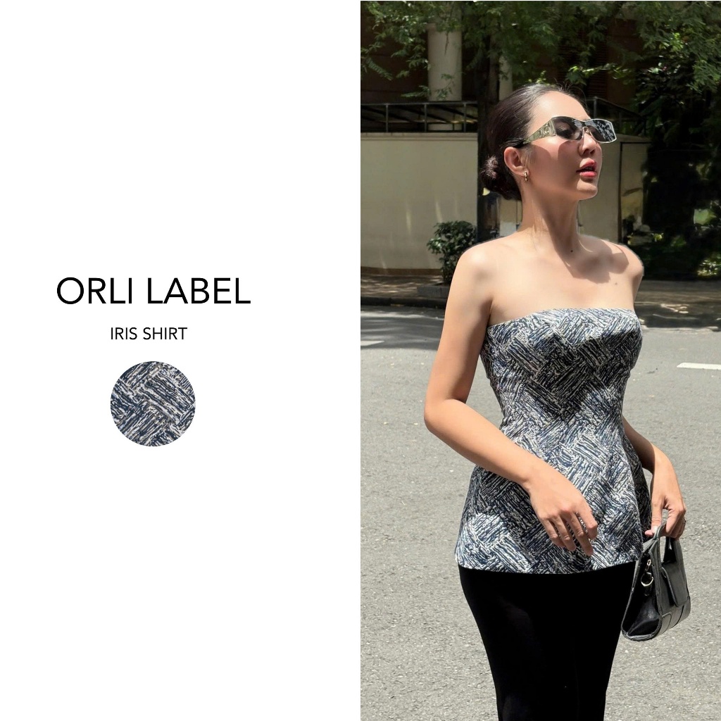 IRIS SHIRT - ORLI LABEL - Quý Khách Hàng vui lòng xem kỹ bảng size trước khi đặt hàng.