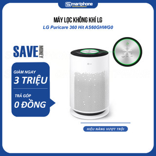 Máy Lọc Không Khí LG Puricare 360 Hit AS60GHWG0 - Hàng Chính Hãng LG Bảo Hành 12 Tháng Toàn Quốc