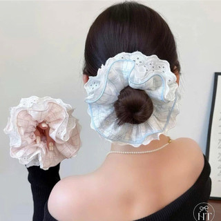 Chun Buộc Tóc Ren Vintage 🎀 Scrunchies Ren Nữ Tính Cột Tóc Xinh Nhẹ Nhàng Nàng Thơ Hàn Quốc