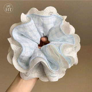 Chun Buộc Tóc Ren Vintage 🎀 Scrunchies Ren Nữ Tính Cột Tóc Xinh Nhẹ Nhàng Nàng Thơ Hàn Quốc