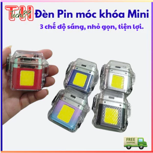 Đèn Pin Mini Đa Năng Móc Khóa – Chiếu Sáng Mạnh, Nhẹ, Dùng Mọi Tình Huống