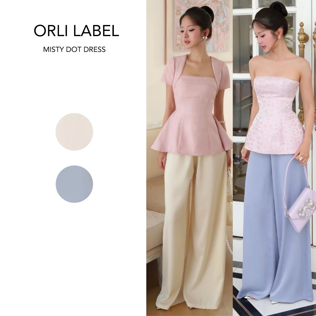 Orli Label | Silk Pants | Quần lụa Be nhạt