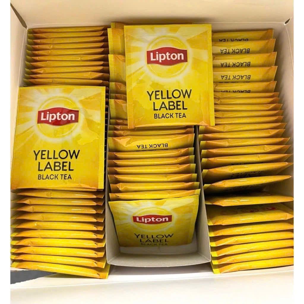 Lipton Envelope trà túi lọc nhãn vàng hộp 100 gói | Shopee Việt Nam