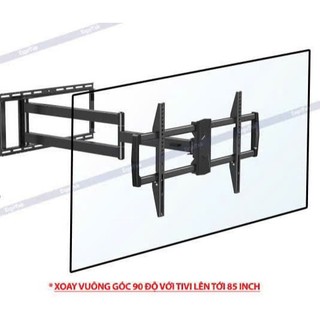 Khung Treo Tivi Xoay Đa Năng E900 (47 - 90 Inch) - Cánh Tay Dài Siêu Chịu Lực,