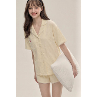 𝗛𝗮̀𝗻𝗴 𝗰𝗵𝗶́𝗻𝗵 𝗵𝗮̃𝗻𝗴 Set bộ đồ ngủ nữ mặc nhà Sammie cotton đũi dệt mềm O.N WORKSHOP