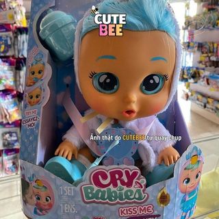 Búp bê CRY BABIES 40cm phiên bản cao cấp đặc biệt, chủ đề KISS ME má ửng hồng - Đồ chơi CUTE BEE