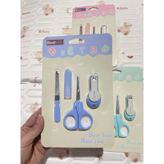 Bộ bấm móng, dũa, kéo 4 chi tiết Best BB cho bé
