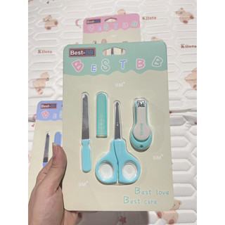 Bộ bấm móng, dũa, kéo 4 chi tiết Best BB cho bé