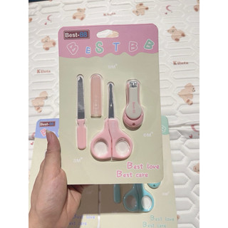 Bộ bấm móng, dũa, kéo 4 chi tiết Best BB cho bé