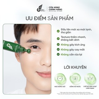 [Giảm 20k Trên Live] Serum Hỗ Trợ Giảm Quầng Thâm Mắt & Bọng Mắt - DAILY EFFECT Green Tea Eye Serum (15g)