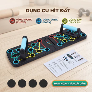 Dụng Cụ Chống Đẩy Tạo Cơ Đa Năng Push UP, Tập Cơ Ngực Vai Bụng Tại Nhà Hiệu Quả