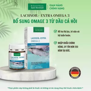 Viên uống LACHSOIL ÊXTRA từ dầu cá hồi bổ sung Omega 3