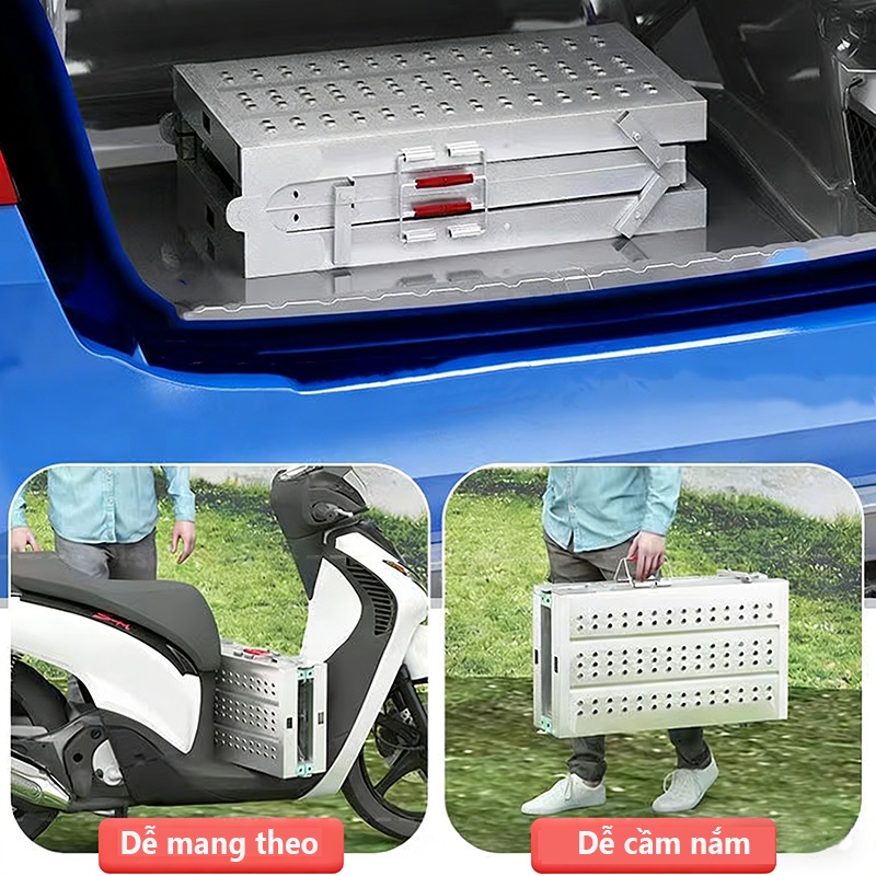 [HOT] Giàn giáo gấp gọn di động khung kim loại bền chắc gấp gọn tiện dụng, di chuyển mọi nơi