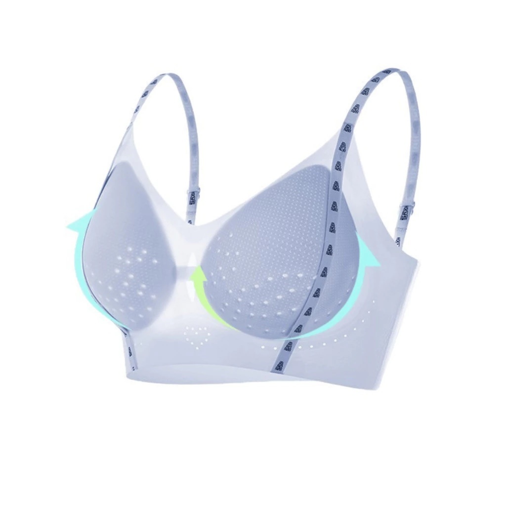 Áo Lót Nữ Santony HXYS1001 Công Nghệ Sợi Siêu Mảnh 12D Cúp Nâng Swan-Curve Mặc Nhẹ Tênh Kháng Khuẩn