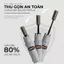 Ô dù che mưa nắng gấp gọn Nason Umbrella Arthur đóng mở tự động 2 chiều trên 1000 lần, ngăn 99%UV