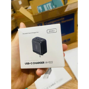 Bộ sạc tường USB C PD PPS mini có thể gập lại,USB C Charger, INIU 2-Port 45W
