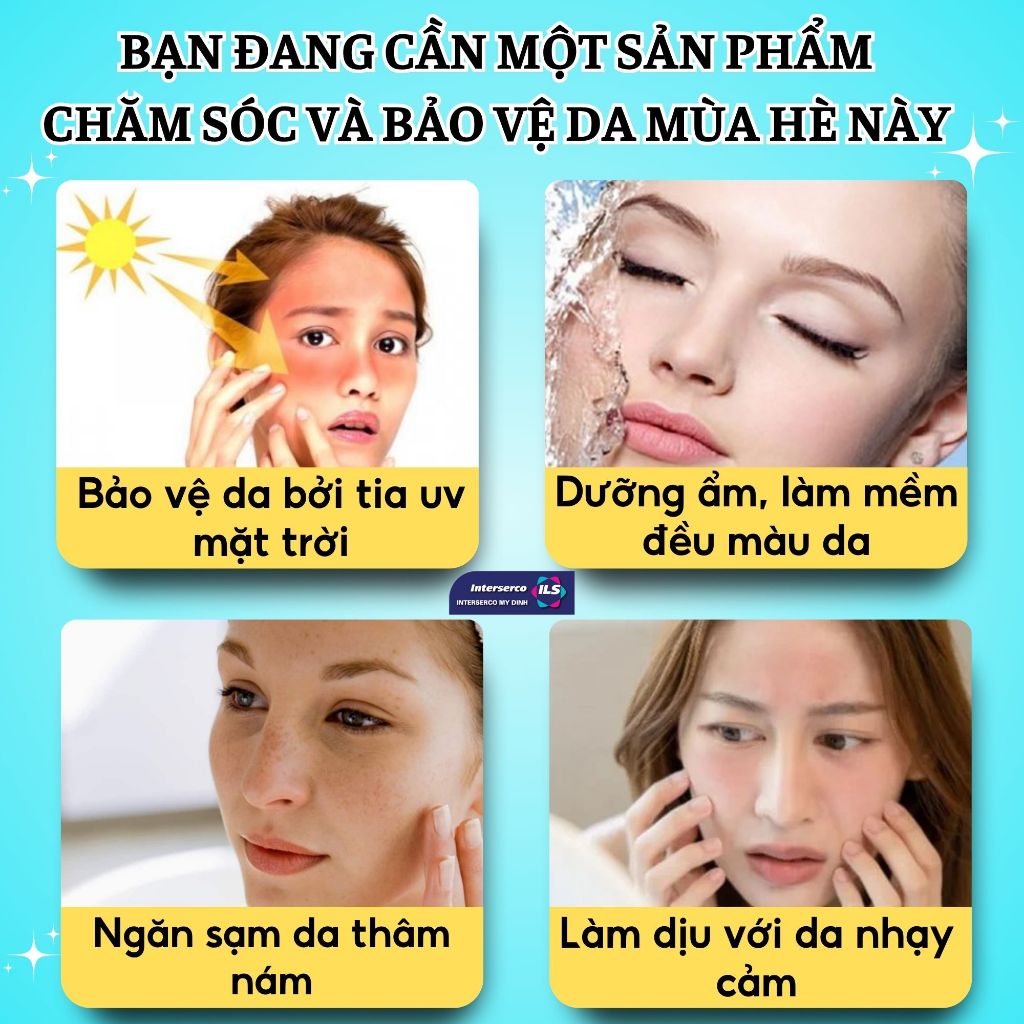 Kem Chống Nắng BETA SUN CREAM SPF 50/PA+++ tạo màng film bảo vệ lâu trôi, nâng tone tự nhiên, dành cho mọi loại da