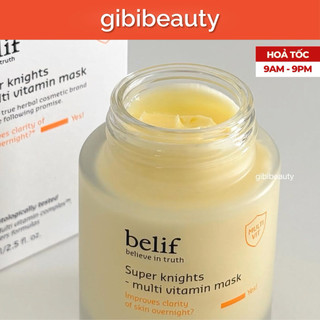 Mặt nạ ngủ BELIF Super Knights Multi Vitamin Mask 75ml