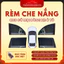 Rèm Che Nắng - Chống Nắng Xe - Hút Nam Châm - Gồm 4 Tấm - Đủ Các Dòng Xe , Đời xe, Vải Dày - Chống UV