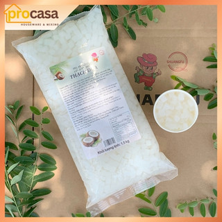 Thạch dừa ShuangFu 1.5kg - nguyên liệu pha chế - topping trà sữa - trà trái cây thơm ngon ăn liền