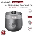 Nồi Cơm Điện Tử Áp Suất Cao Tần Cuckoo CRP-LHBR1000F 1.8 Lít -Lòng nồi X-Wall Black - áp suất 2.0 ATM- bảng Tiếng Việt — ảnh 2