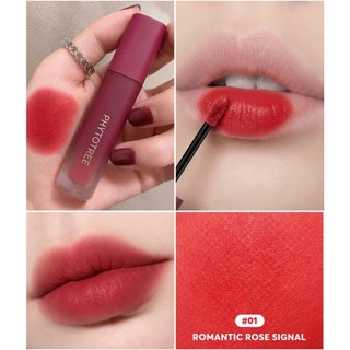 (Màu 01.02.03.04.05.06.07) Son Kem Lì Phytotree Twenty Four Hour Velvet Tint 5.5g siêu lì,không lộ vân môi